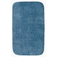 thumbnail image 1 of Garland Rug Traditional Washable Nylon Basin Blue Bath Rug, 24" x 40", 1 of 7