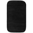 thumbnail image 1 of Garland Rug Traditional Washable Nylon Black Bath Rug, 24" x 40", 1 of 8