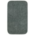 thumbnail image 1 of Garland Rug Traditional Washable Nylon Dark Gray Bath Rug, 30" x 50", 1 of 8