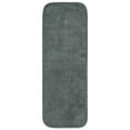 thumbnail image 1 of Garland Rug Traditional Washable Nylon Dark Gray Bathroom Runner, 22" x 60", 1 of 8