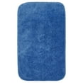 thumbnail image 1 of Garland Rug Traditional Washable Nylon Electric Blue Bath Rug, 24" x 40", 1 of 7