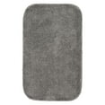 thumbnail image 1 of Garland Rug Traditional Washable Nylon Medium Gray Bath Rug, 24" x 40", 1 of 7