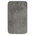 thumbnail image 1 of Garland Rug Traditional Washable Nylon Medium Gray Bath Rug, 30" x 50", 1 of 7