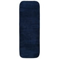 thumbnail image 1 of Garland Rug Traditional Washable Nylon Navy Bathroom Runner, 22" x 60", 1 of 8