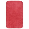 thumbnail image 1 of Garland Rug Traditional Washable Nylon Pink Hibiscus Bath Rug, 30" x 50", 1 of 7