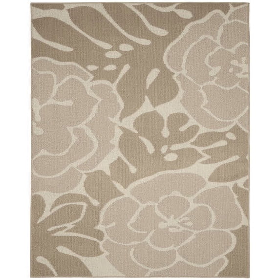 garland rug valencia area rug, 8 x 10, tan/ivory