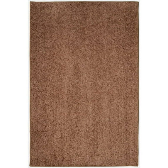 Garland Rug Value Plush Nutmeg 5'x7' Indoor Area Rug