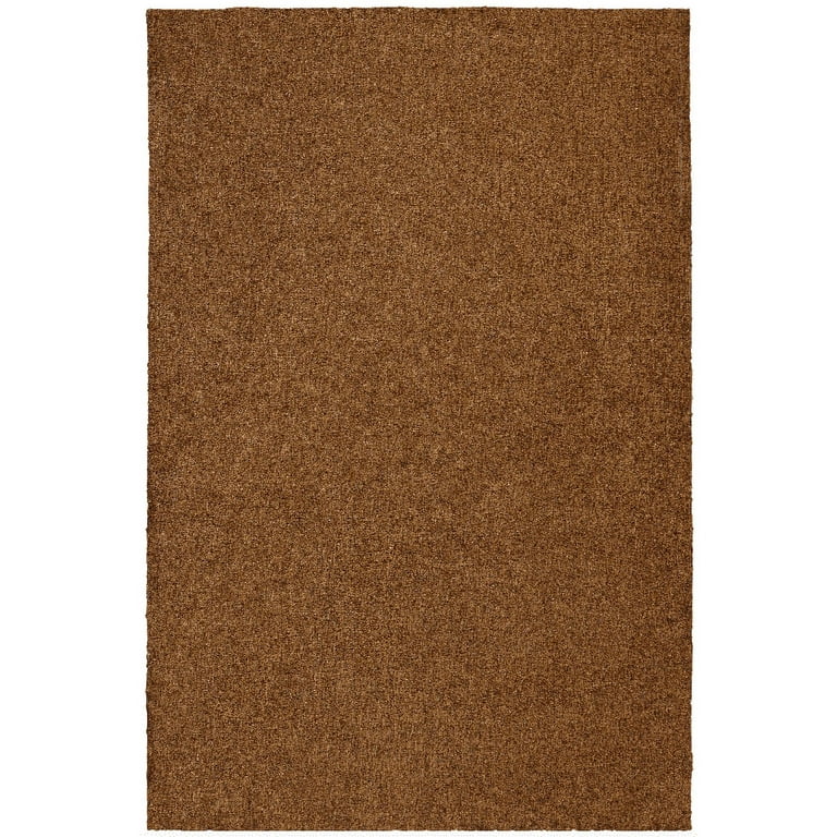8' X 12' Brown Indoor Outdoor Area Rug 8' X 12' Brown Indoor Outdoor Area Rug