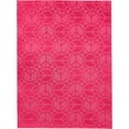 thumbnail image 1 of Garland Rugs Peace Bright Pink 6' x 9' Novelty Indoor Ara Rug, 1 of 5