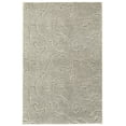 thumbnail image 1 of Garland Rugs Soft Touch Inscription Polypropylene Iceberg Silver Floral Indoor Area Rug, 7' x 10', 1 of 5