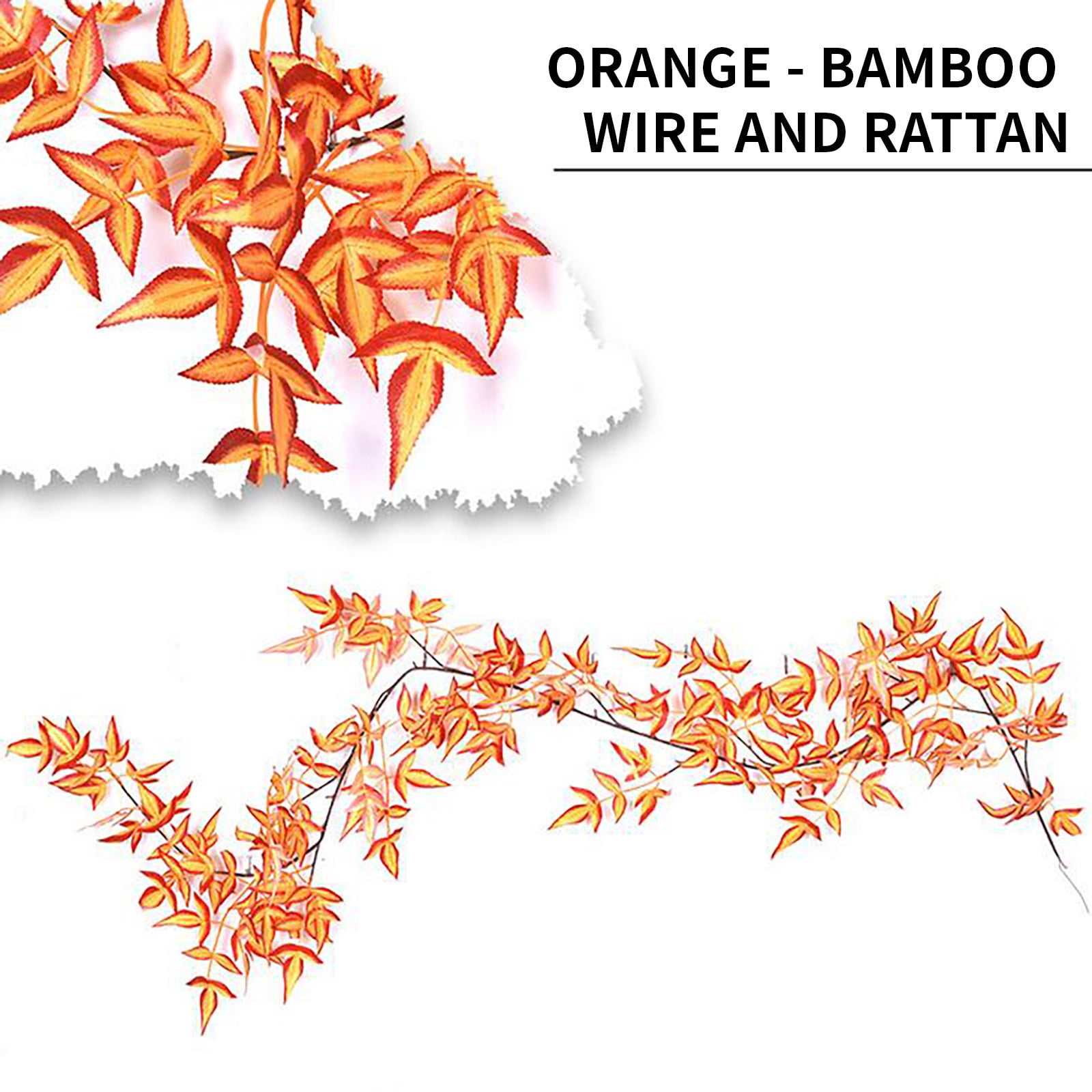 Garland Simulation Of Nantian And Rattan False Flower Ceiling And