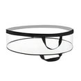 thumbnail image 1 of Garland Storage Bag Transparent Black Edge 61*20, Christmas Tree Storage Bag Large Holiday Xmas Disassembled Tree Bags Christmas Ornaments Storage Bag with Carry Handles Zipper Xmas Storage Container, 1 of 6
