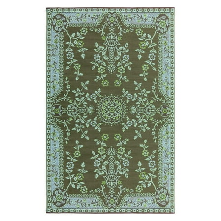 Garland Teal Brown Outdoor Mat price history on PriceWatchPro