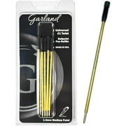 Garland Universal #1 Cross Compatible Ballpoint Pen Refill, 1.0mm Medium Point, 5 Count