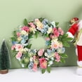 thumbnail image 1 of Garland for Valentine's Day Decorations Christmas Wreath Pre-Lit Artificial Valentine's Day Wreath for Indoor Outdoor Christmas Decorations Valentine's Day Gifts, 1 of 6
