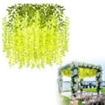 thumbnail image 1 of Garlands for Decoration Christmas 12 Pack Wisteria Flower Vines Garland 3.75 Feet Artificial Flower Strings Hanging Flowers Silk Wisteria Garland Flowers Wisteria Vine for Wedding Garden Wall, 1 of 9