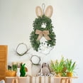 thumbnail image 1 of Garlands For Decoration Easter Bunny Wreath For Front Door - Decorative Easter Rabbits Door Hanging Easter Decorations, 1 of 7