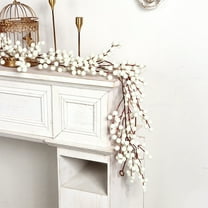 Garlands for Decoration Christmas Rattan Decoration Winding Simulation Rattan Branches Year Berries Red Fruit Christmas Rattan