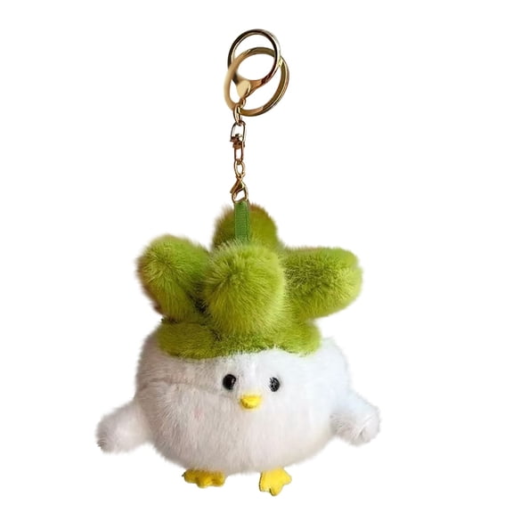 Garlic Bird Talking Toy Interactive Keychain Pendant Novelty Doll Ornament for Kids