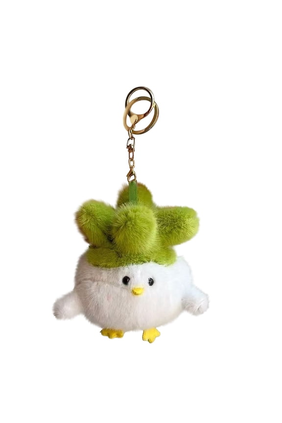 Garlic Bird Talking Toy Interactive Keychain Pendant Novelty Doll Ornament for Kids