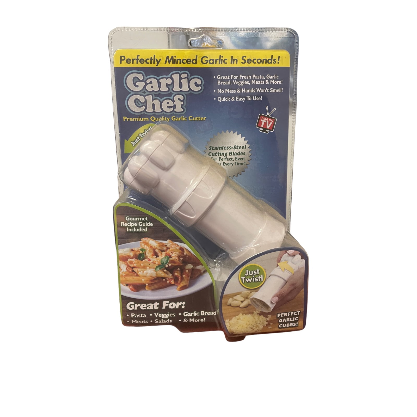 Garlic Chef Chopping Mincing Garlic Cutter Automatic Garlic Press ABS