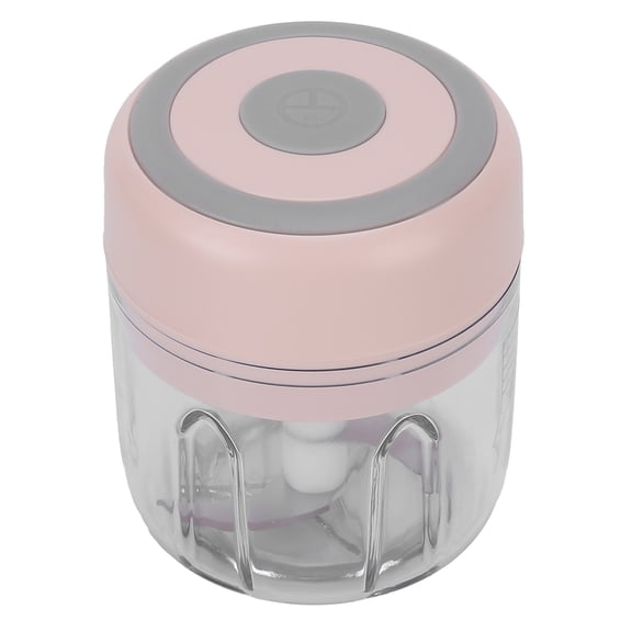 Garlic Chopper 250ml Three Leaf Blade USB Charging Electric Mini Garlic Masher for Fruit Vegetable Onion Nuts,Garlic Chopper for Kitchen,USB Masher