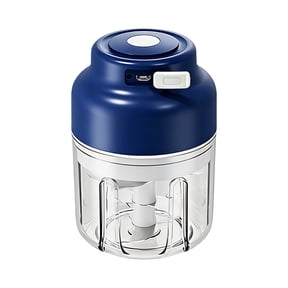 Garlic Chopper, Portable Veggie Chopper, Garlic Grinder Masher, Rechargeable Wireless Processor for Meat by WEIWEIGG
