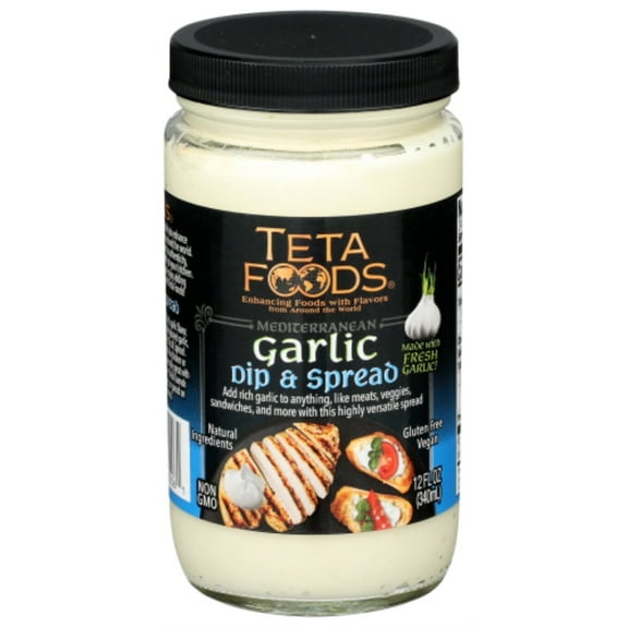 Garlic Dip and Spread - Toum , 12 OZ