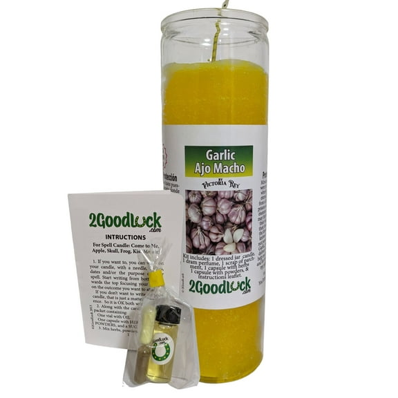 Garlic Dressed Candle Kit - Ajo Macho