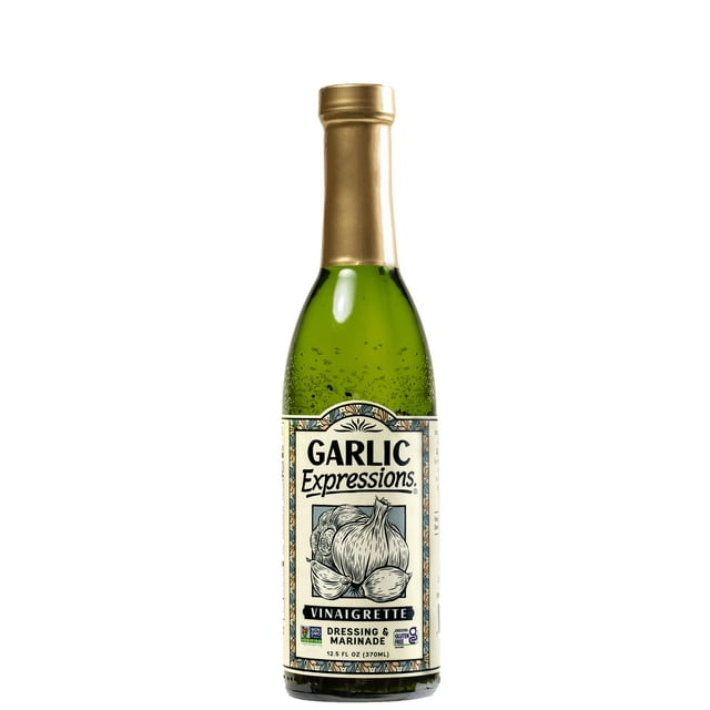 Garlic Expressions Classic Vinaigrette Salad Dressing & Marinade, 12.5