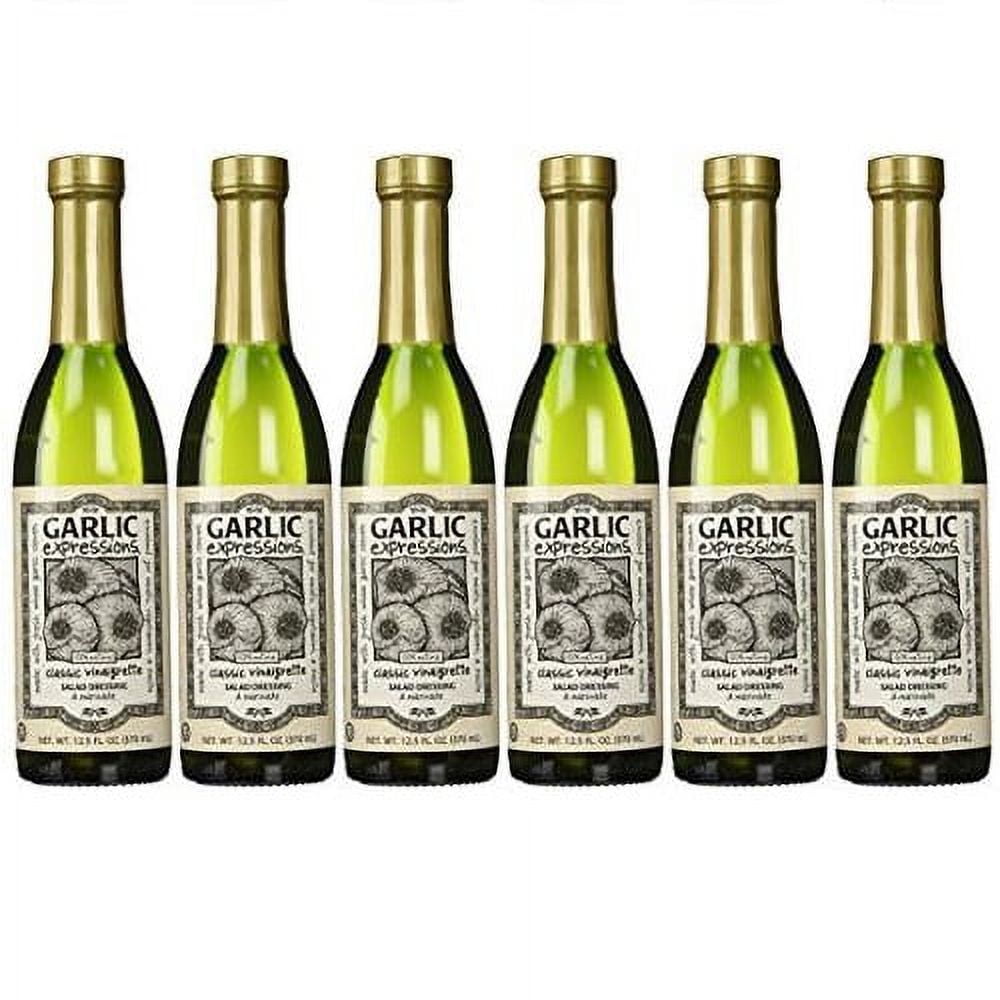 Garlic Expressions Classic Vinaigrette Salad Dressing & Marinade, Pack of 6