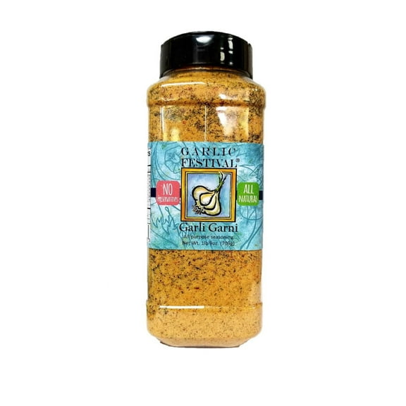 Garlic Festival Garli Garni All Purpose Garlic Seasoning Net Wt. 1 lb. 9 oz.