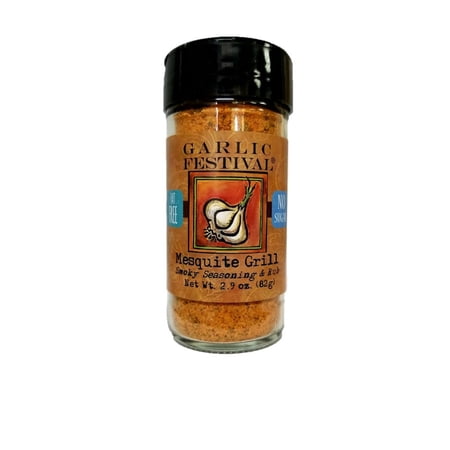 Garlic Festival Mesquite Grill Seasoning Net Wt. 2.9 oz.