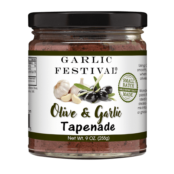 Garlic Festival Olive & Garlic Tapenade 9oz.