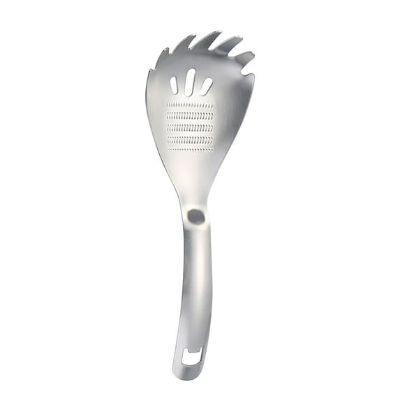 Garlic Ginger Grater Spoon | Stainless Steel Grinding Tool for Spices & Herbs | Compact Kitchen Grater with Handle | Easy Clean Design for Cooking & Food Prep