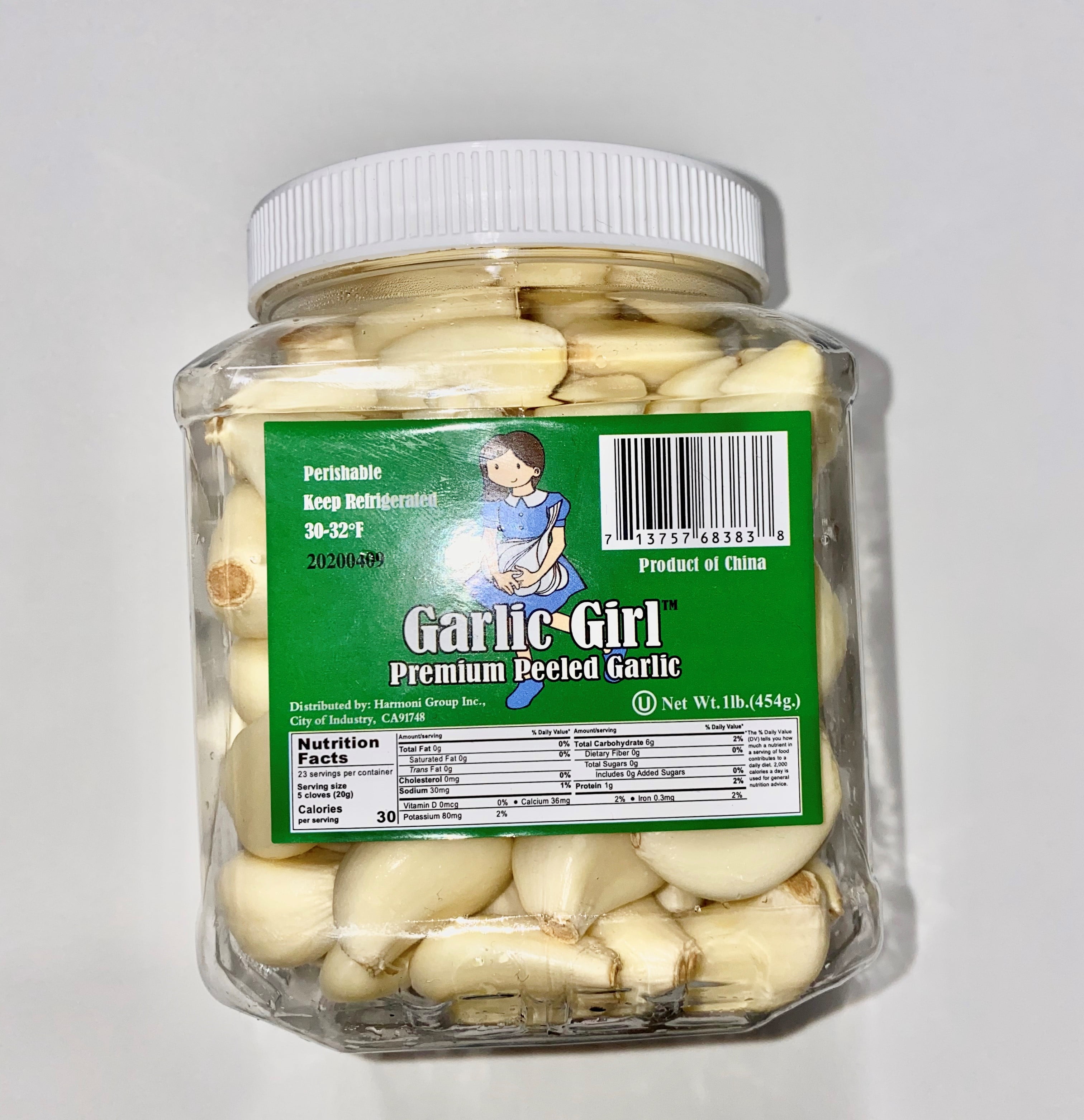 Garlic Girl Peeled Garlic, 1lb
