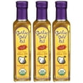 thumbnail image 1 of Garlic Gold Premium Certified Organic Extra Virgin Olive Oil Infused with Garlic, Low FODMAP, Garlic Gold (8.44 fl oz) (Pack of 3), 1 of 4