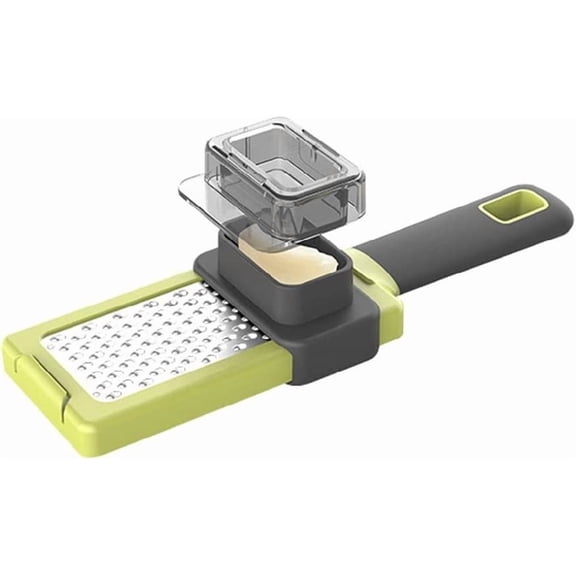 Garlic Grater with Hanging Hole Multifunctional Ginger Garlic Grinding Grater Planer Stainless Steel Kitchen Accesories
