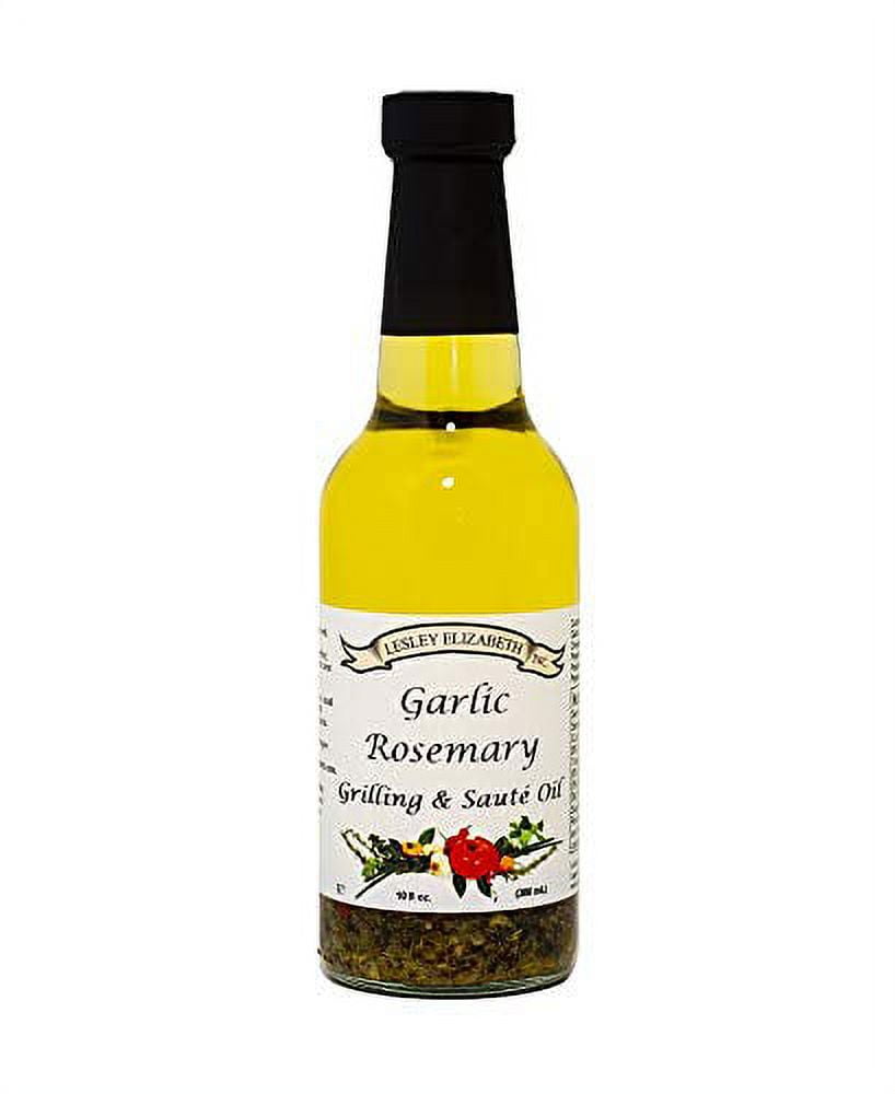 Garlic Grilling & Saute Cooking Oil, 10 FL OZ, Olive/Canola Oil Blend