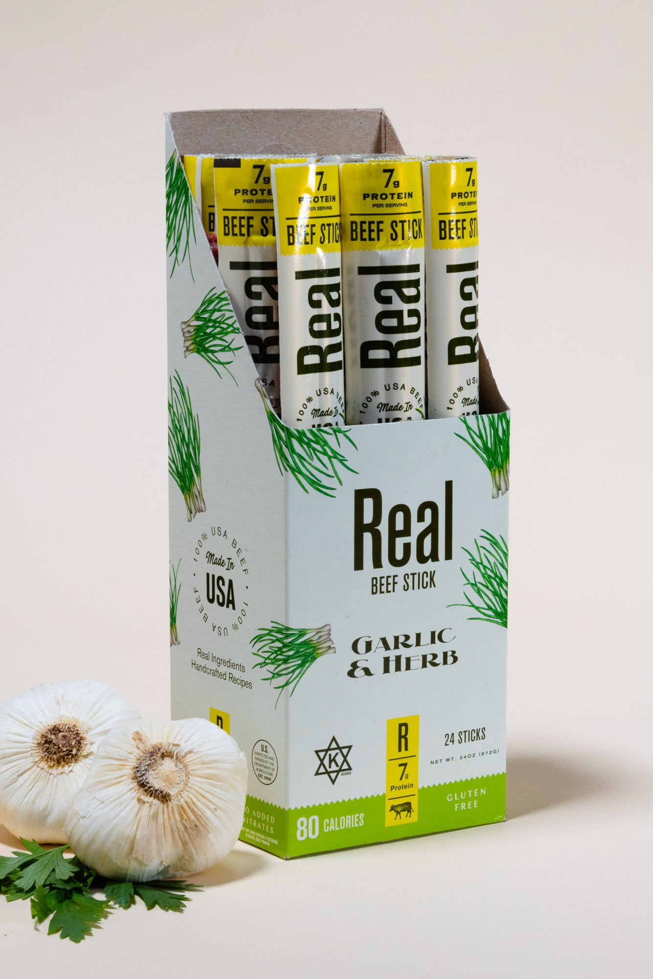Garlic & Herb Beef Stick