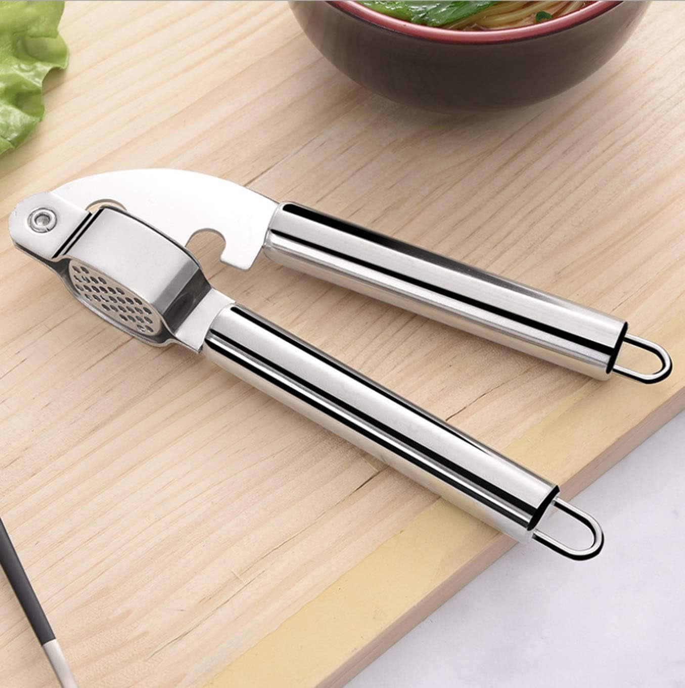 Garlic Masher Garlic Press Mincer Stainless Steel Garlic Crusher
