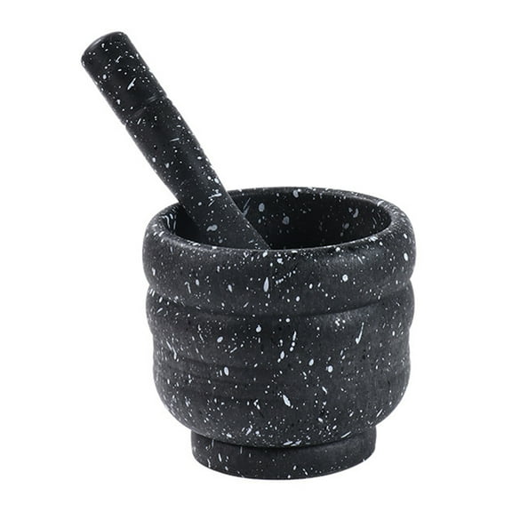 Garlic Masher Hand Tools Kitchen Gadget Mixing Grinding Bowl with Stick Paste Device Spice Baby