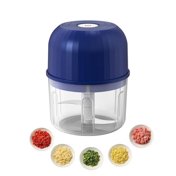 Garlic Mincer-2026 New Electric Garlic Chopper, Mini Portable Veggie Chopper USB Charging Wireless Food Processor for Ginger, Chili, Fruit, Meat,Small Vegetable Choppers for Kitchen