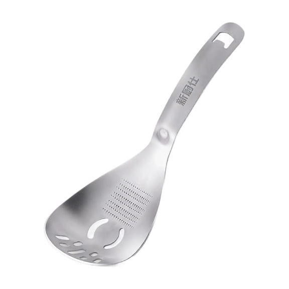 Garlic Mincer Tool, 5-In-1 Multifunctional Stainless Steel Grater Spoon, Kitchen Cooking Utensil for Garlic Ginger Prep