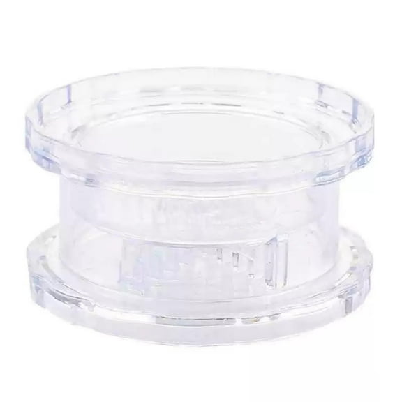 Garlic Mincer, Transparent Food Grade Plastic, 1 Pack Compact Twist Garlic Press Container, for Home Kitchen Dining Use to Quickly Grind Garlic Ginger into Fine Paste Effortlessly