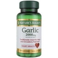 thumbnail image 1 of Garlic Odor Free (Coated ) 2000 Mg Herbal Supplement Tablets By Natures Bounty - 120 Ea, 1 of 3