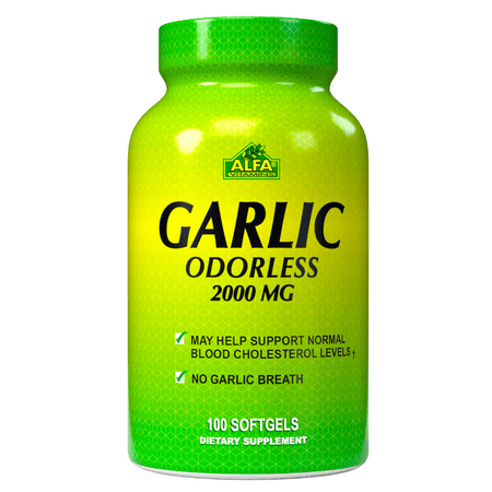 Garlic Odorless 2000mg - 100 softgels