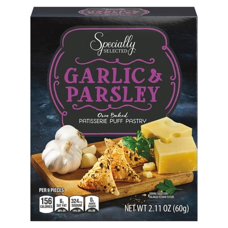 Garlic & Parsley Oven Baked Puff Pastry, 2.11 oz Package May Vary
