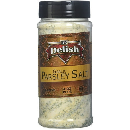 Garlic Parsley Salt by Its Delish, Medium Jar