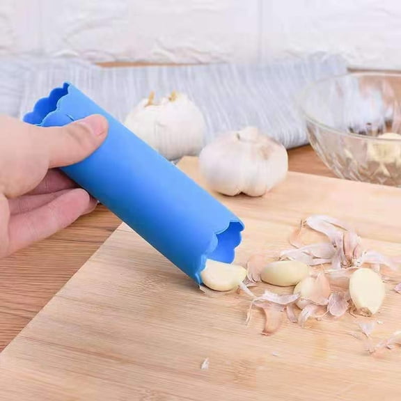 Garlic Peeler Silicone Garlic Skin Remover Roller Garlic Tube Rollers Skin Remover, Garlic Roller Peeling Tube Tool for Useful Kitchen Tools(1PC)